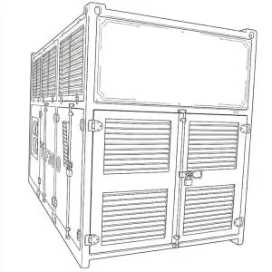 Shipyard Painting Dehumidifier